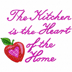 Kitchen And Tools Equipment Embroidery Design 8